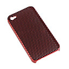 Mesh Plastic Hard Cover Case for iphone 4G Random Colors
