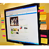 Message Board for Computer Screen (Transparent)