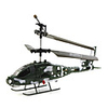 Metal 2.5-Channel Remote Control Helicopter Army Green