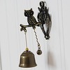 Metal Doorbell Retro/Classic Magnetic Wind Chimes Wall Door Ornaments and Indoor or Outdoor Decoration Animal Pattern 1pc miniinthebox