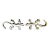 Metal Gecko Car Stickers (2PCS)