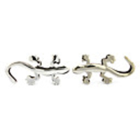 Metal Gecko Car Stickers (2PCS)
