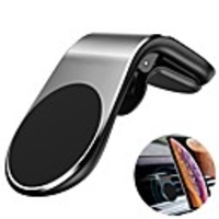 Metal Magnetic Car Phone Holder Mini Air Vent Clip Mount Magnet Mobile Stand For iPhone XS Max 11Pro Xiaomi SAMSUNG Galaxy Note10 Smartphones