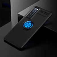 Metal Ring Case For Huawei Nova 7 / 7i / 7Pro / 7SE / 6SE / 6 / 5I Pro / 5Z / 5T Soft Matte Silicone Shockproof Back Phone Cover for Huwei P40 / P40Pro / P40Lite / Honor 30 / 30 Pro / V30 / V30 Pro