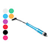 Metal Shell Stylus Touch with SIM Card Needle and Strap (Assorted Colors)