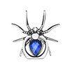 Metal Spider Bling Finger Ring Holder 360 Rotate Diamond Phone Stent