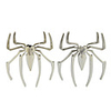 Metal Spider Car Stickers (2PCS)