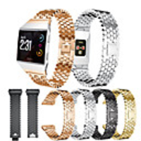Metal Stainless Steel Watch Band for Fitbit Ionic Replaceable Bracelet Wrist Strap Wristband