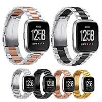 Metal Stainless Steel Watch Band For Fitbit Versa 2 / Versa Lite Replaceable Bracelet Wrist Strap Wristband miniinthebox
