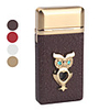 Metal Windproof Gas Lighter with LED (Assorted Colors)