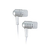 Metallic In-Ear Earphones (Silver)