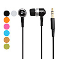 Metallic In-Ear Stereo Music Earphone (Assorted Colors)