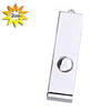 Metallic Mini USB 2.0 Jump/Flash Drive Keychain (2GB)
