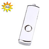 Metallic Mini USB 2.0 Jump/Flash Drive Keychain (2GB)