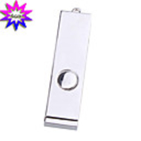 Metallic Mini USB 2.0 Jump/Flash Drive Keychain (4GB)