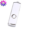 Metallic Mini USB 2.0 Jump/Flash Drive Keychain (4GB)