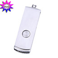 Metallic Mini USB 2.0 Jump/Flash Drive Keychain (4GB)