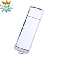 Metallic Mini USB 2.0 Jump/Flash Drive Keychain (8GB)