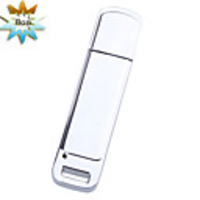 Metallic Mini USB 2.0 Jump/Flash Drive Keychain (8GB)