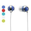 Metallic Style Stereo In-Ear Earphones (Assorted Colors)