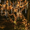 Meteor Shower Rain Lights Waterproof 30cm 8 Tubes Holiday Raindrops LED Marquee String Lights for Indoor Outdoor Gardens Christimas Party Tree Wedding miniinthebox