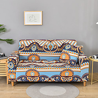 Mia Sofa Cover 1-Piece Couch Cover Fit for 1-4 Seater L-shape Couch Soft Stretch Slipcover Spandex Jacquard Fabric Easy to Install(1 Free Cushion Cover) miniinthebox