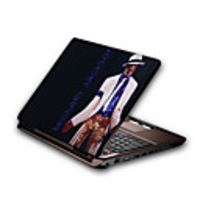 Michael Jackson Series Laptop Notebook Cover Protective Skin Sticker with Wrist Skins (SMQ3421)