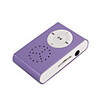 Micro SD/TF Card Reader MP3 Player With Built In Loud Speaker/LED Flashlight(Purple)
