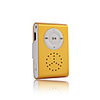 Micro SD/TF Card Reader MP3 Player With Built In Loud Speaker/LED Flashlight(Yellow)