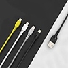 Micro USB / Type-C Cable 2.4 A 1.0m(3Ft) High Speed / Quick Charge PVC(PolyVinyl Chloride) USB Cable Adapter For Samsung / Huawei / Xiaomi