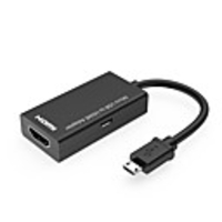 Micro USB 2.0 Adapter Cable,  Micro USB 2.0 to HDMI 1.4 Adapter Cable Male - Female 1080P 1.8m(6Ft)