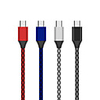 Micro USB Cable 1.0m(3Ft) Quick Charge Terylene USB Cable Adapter For Samsung / Huawei / Xiaomi