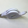 Micro USB Portable / Retractable / Quick Charge Cable Samsung / Huawei / LG/ Xiaomi Mobile Phone 100 cm Plastics
