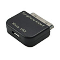 Micro USB to Apple 30pin Connector/Adaptor for iPad / iPhone
