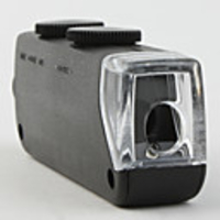 Microscope 6X-100X Zoom Power Camera Lens with Case for iPhone (Black)