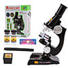Microscope Educational Toy Adjustable with Lighting Function 100X to 450X Magnification Kid