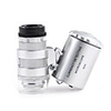Microscope Magnifier Lens with LED Light Novelty ABS Boys