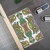 Middle Eastern Arabian Wind Pattern Carpet Door Mat Bedroom Living Room Carpet Study Room Carpet Kitchen Bathroom Anti-slip Mat