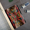Middle Eastern Arabian Wind Pattern Carpet Door Mat Bedroom Living Room Carpet Study Room Carpet Kitchen Bathroom Anti-slip Mat