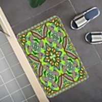Middle Eastern Arabian Wind Pattern Carpet Door Mat Bedroom Living Room Carpet Study Room Carpet Kitchen Bathroom Anti-slip Mat