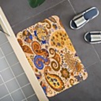 Middle Eastern Arabian Wind Pattern Carpet Door Mat Bedroom Living Room Carpet Study Room Carpet Kitchen Bathroom Anti-slip Mat