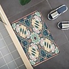 Middle Eastern Arabian Wind Pattern Carpet Door Mat Bedroom Living Room Carpet Study Room Carpet Kitchen Bathroom Anti-slip Mat