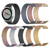 Milanese Loop Strap for Garmin Vivoactive 4S Stainless Steel Bracelet