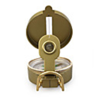 Military Marching Lensatic Compass(Gold)