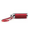 Mini 1W White Light LED Focus Control Adjustable Strap Flashlight Red