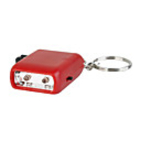Mini 2-LED Hand-Crank Dynamo Flashlight Keychain