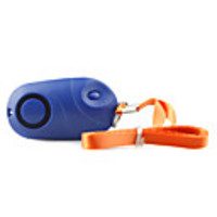 Mini 60dB Personal Security Alarm with White Light Flashlight (3 LR44)