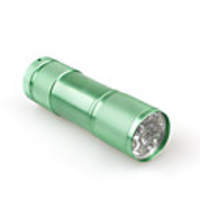 Mini 9 Led Flashlight New Led Torch - Green
