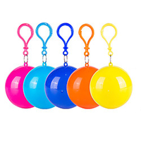 Mini Adult Disposable Raincoat Poncho,  Portable Raincoat,  General Outdoor Emergency,  Random Color 1PC miniinthebox