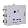 MINI AV to HDMI 1080P Adapter HD Video Composite RCA to HDMI 720p 1080p Switch Converter Box Support NTSC PAL